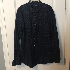 J. Crew button up XL Navy